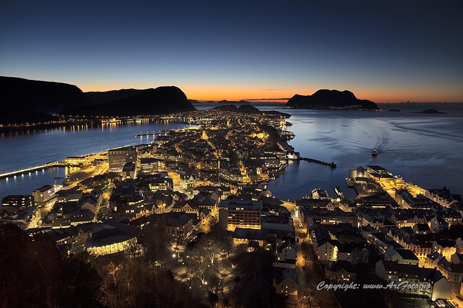 Appartamento Alnes Gard Ålesund Esterno foto